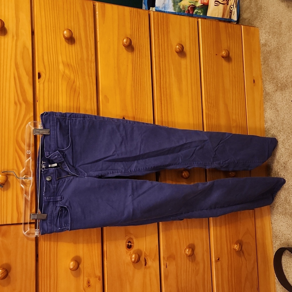 Loft purple pants